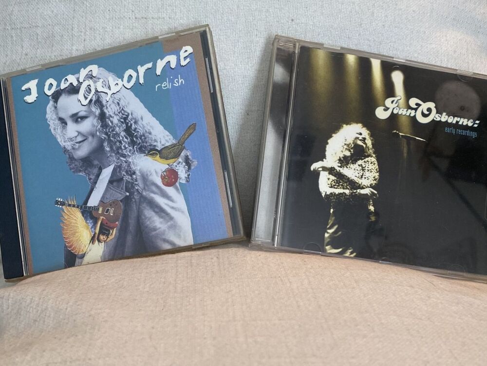 Joan Osborne 2 CDs |  Early Recordings (Nov -1996) & Relish (1995) Pop/Rock